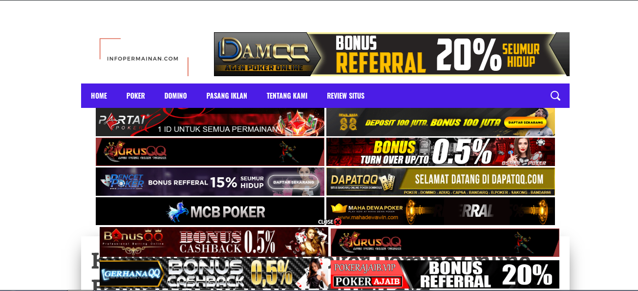 Daftar Situs Poker Online Indonesia Uang Asli Terbaik dan Terpercaya 2020 - 2021